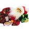 Karen Didion 6.0 Inch Lying Wine Midnight Snack Santa Christmas Figurine , Lightweight Christmas Decor Relaxing Santa